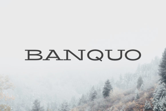 Banquo Family: Elevating Your Campaigns with a Modern Serif Font