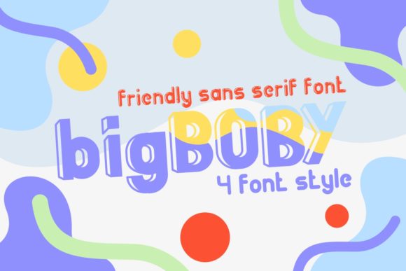 Big Boby: A Bold Sans Serif for Modern Design