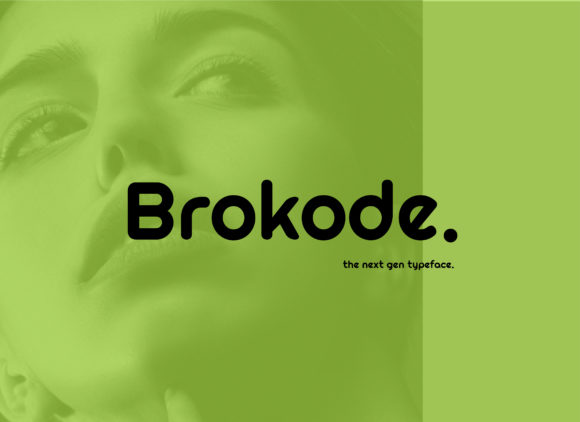 Brokode Modern Typeface for Editorial Design