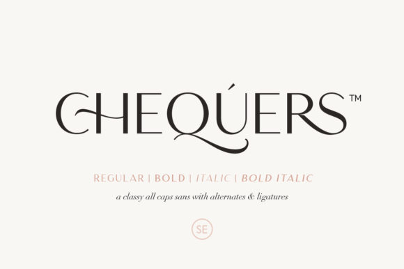 Chequers: A Modern Sans Serif Font with Classic Charm