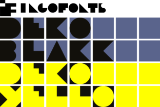 Dékó: A Modern Decorative Font for Bold Campaigns