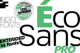 Éco Sans Pro Extended for Web Design