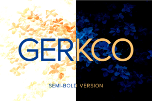 Gerkco Semi-Bold for Handmade Creations