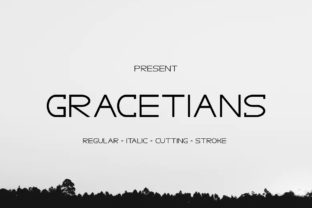 Gracetians: A Modern Sans Serif Font for Editorial Design