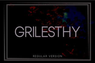 Grilesthy Regular: A Modern Sans Serif Font for Web Design