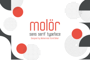 How Molor Elevates Branding with a Playful Sans Serif Font