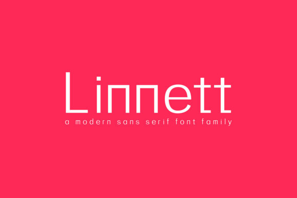 Linnett Family: A Modern Sans Serif Font for Web Design