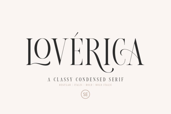 Lovérica Serif Font for Web Design