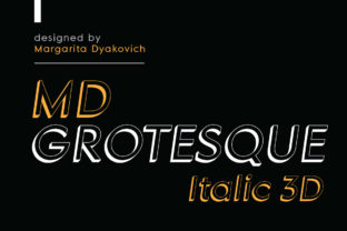 MD Grotesque Italic 3D: A Designer's Real-World Review