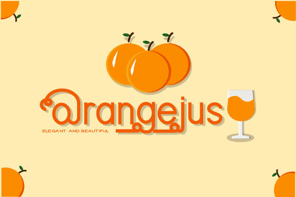 Orangejus: A Playful Sans Serif Font for Modern Campaigns