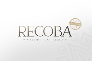 Recoba: A Serif Font That Elevates Handmade Creations
