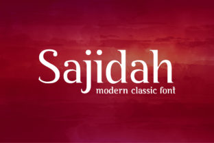 Sajidah Serif Font for Handmade Creations