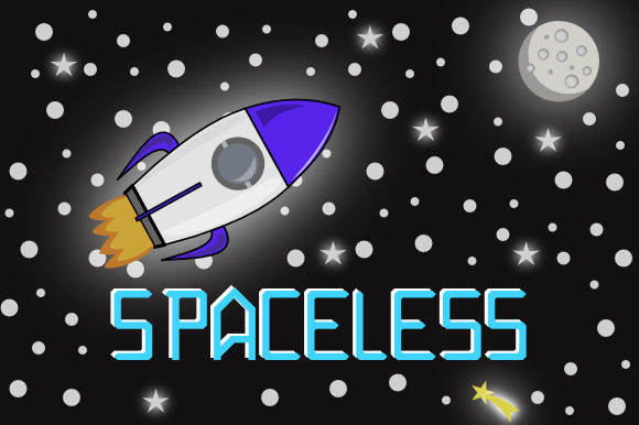 Spaceless Font for Modern Marketing and Design