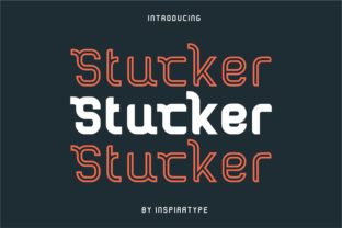 Stucker: A Bold Sans Serif Font for Modern Marketing