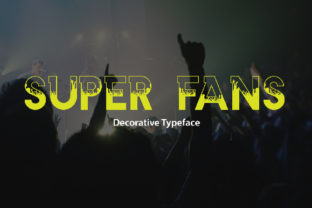 Super Fans: A Modern Font for Professional Branding