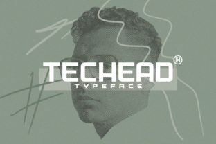 Techead: A Modern Sans Serif Font for Polished Branding