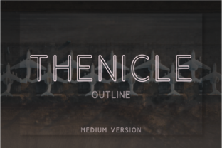 Thenicle Outline Medium for Campaign Clarity and Creativity