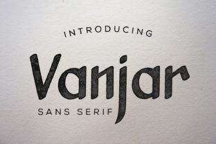 Vanjar: A Modern Sans Serif for Bold Branding
