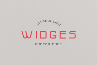 Widges: The Modern Slab Serif Font That Elevates Campaign Design