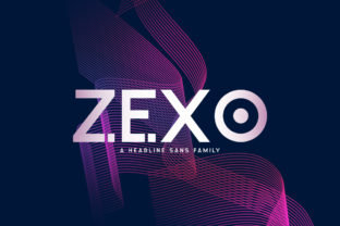 Zexo Family: A Modern Sans Serif Font for Editorial Design